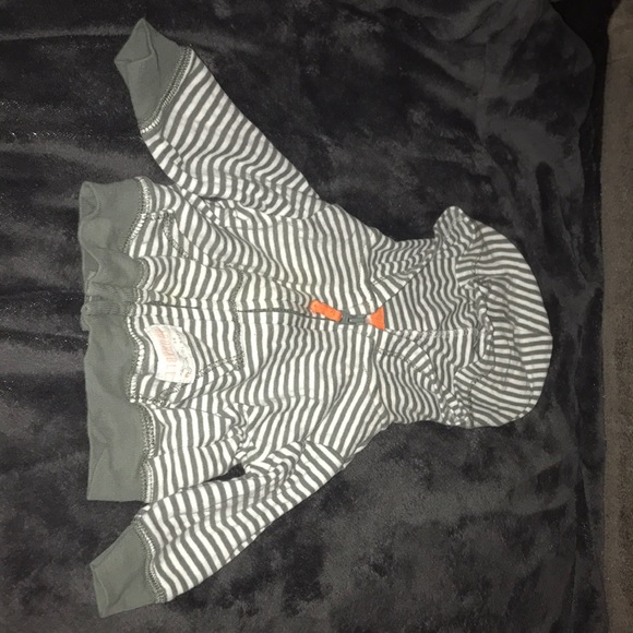 This is a Newborn green and white jacket just like new. - Picture 2 of 4